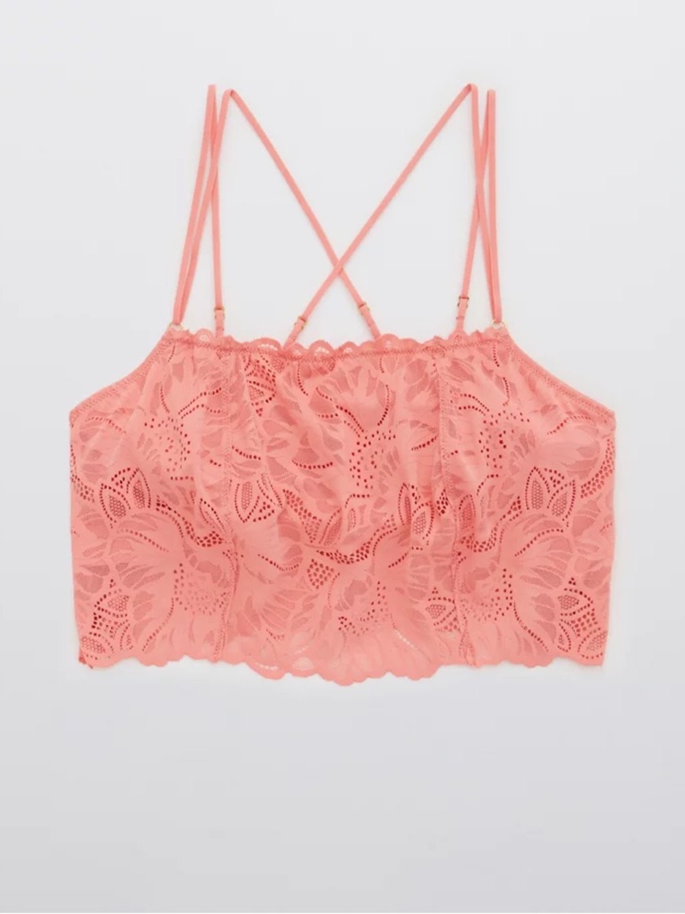 NWT Aerie Holiday Best Lace Longline Bralette